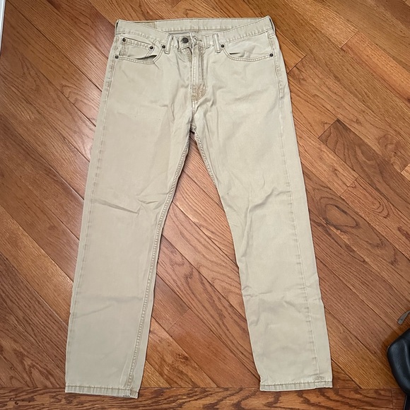 LEVIS Mens Beige Jeans - Picture 1 of 4